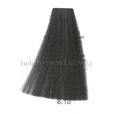 8.10 Metallic Light Ash Silver Blonde Hair Colour - 100ml